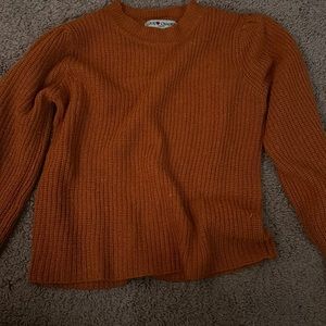 Orange yellow Italy Sweater!!
